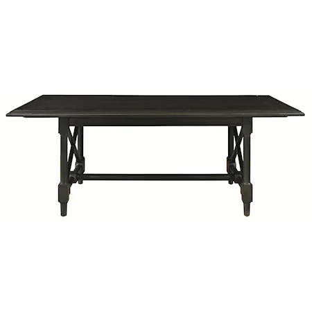 Rectangular Dining Room Table for Up to 10 Seats